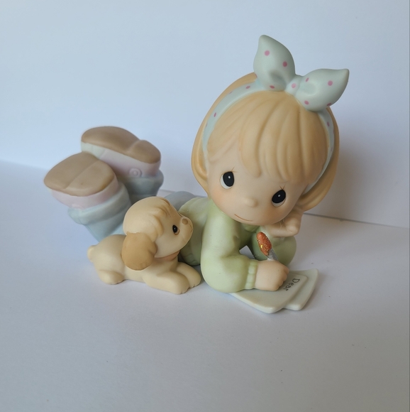 Precious Moments Friends Write From the Start Collectible Porcelain Figurine - Picture 5 of 8